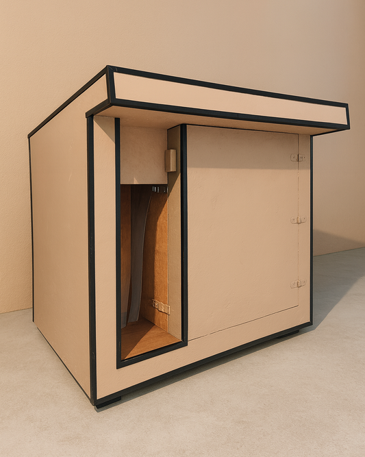 Casuta pentru Câine – Izolată Fonic și Termic